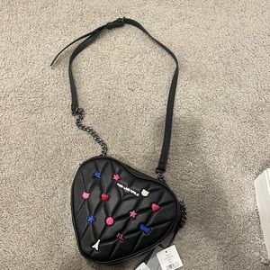 NWT Karl Lagerfeld heart shaped purse